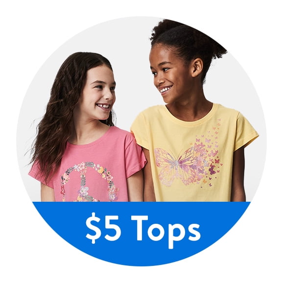 $5 tops & t-shirts