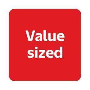 Shop value sized products