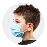 Kids' disposable masks