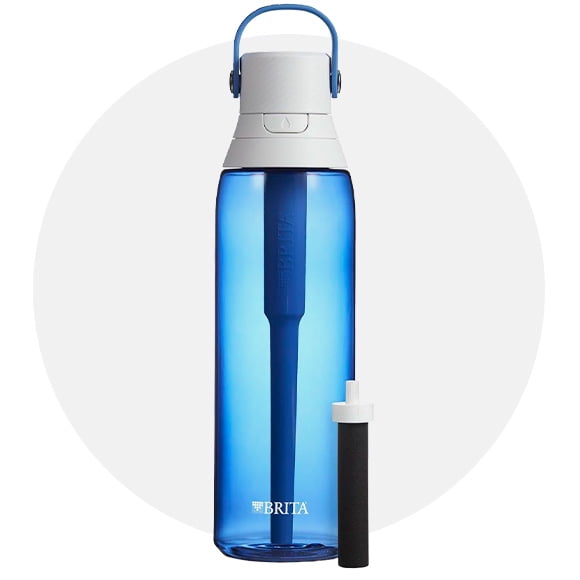 Water filter bottles
