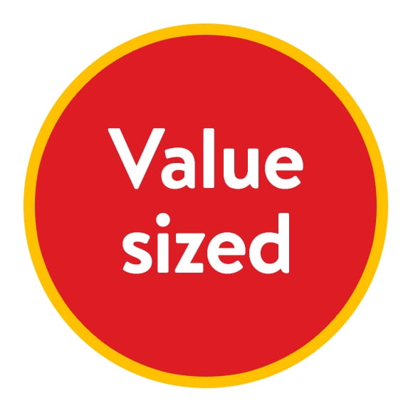 Value sized