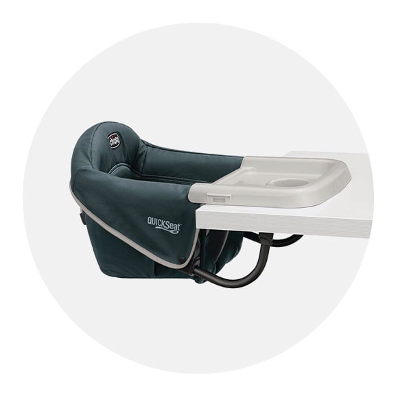 High chair hook-on seats