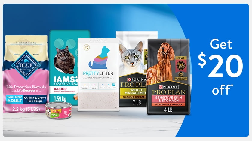 Walmart canada pet clearance supplies