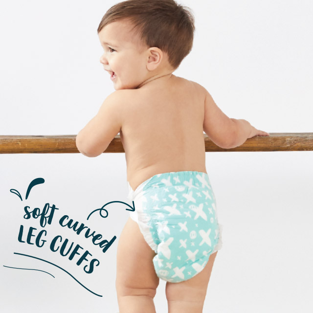 Soft curved leg cuffs