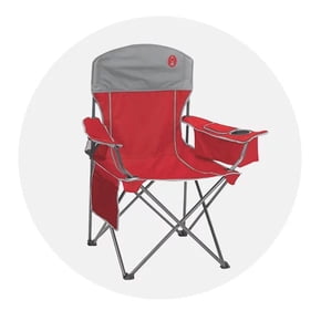 Chaises de camping à glacière intégrée