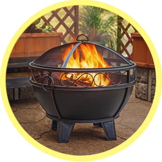 Wood burning fire pits