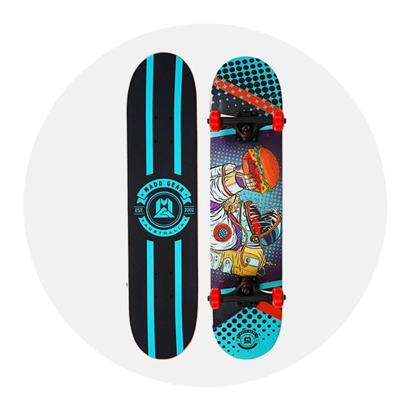 Skateboards, longboards & more