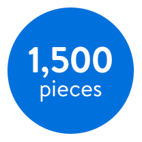 1500 pieces