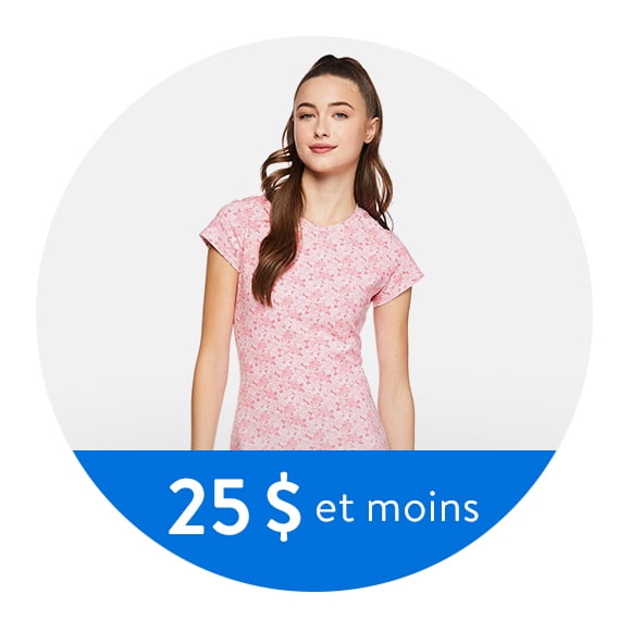 Robes à 25 $ et moins