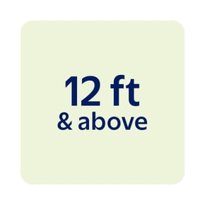 12 ft & above