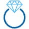 Lab Created  Diamond Ear & Pend