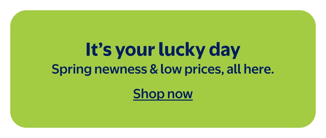 It's your lucky day