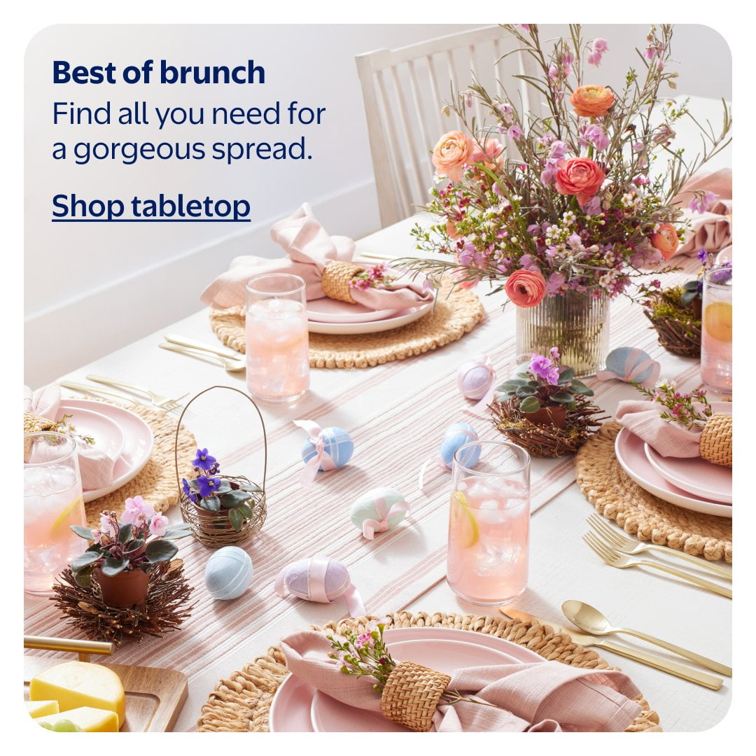 Find all you need for a gorgeous spread.