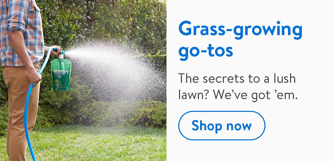 Grass-growing go-tos