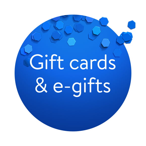 Gift cards & e-gifts