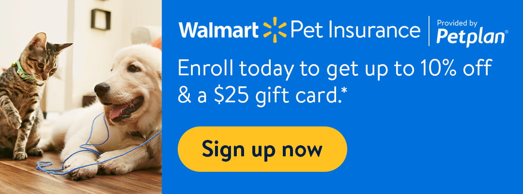 Save on pet insurance. Enroll today to get up to 10% off & a $25 gift card.*