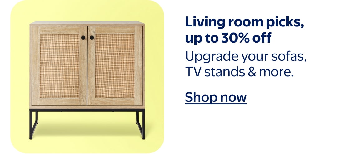 Living room picks, up to 30% off