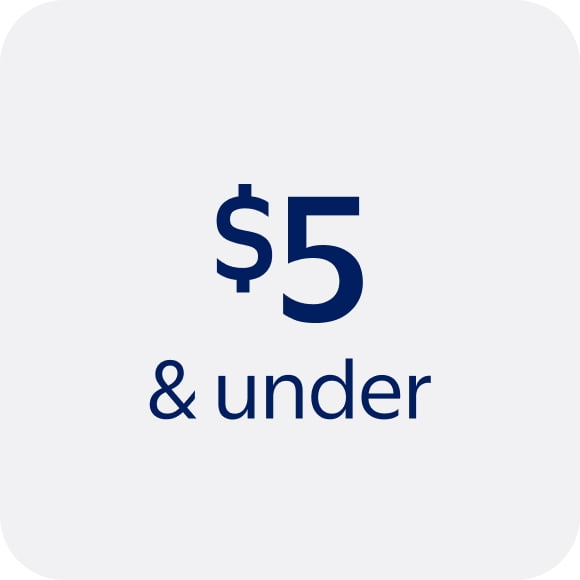 $5 & under
