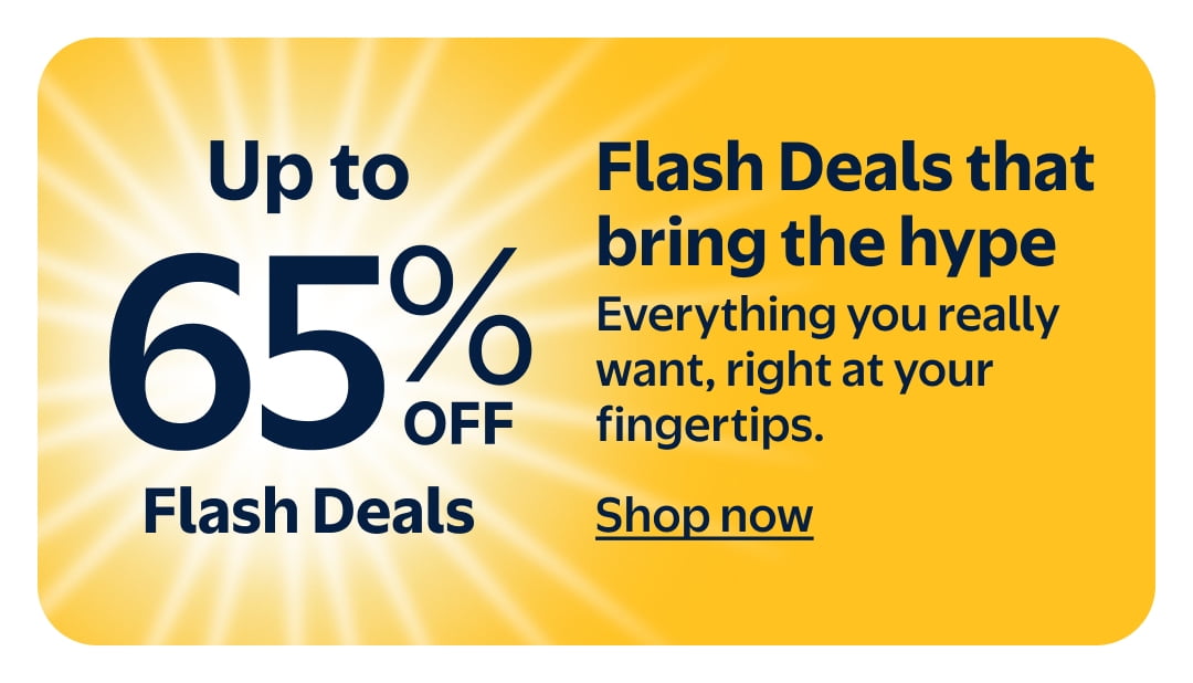 Flash deals that bring the hype