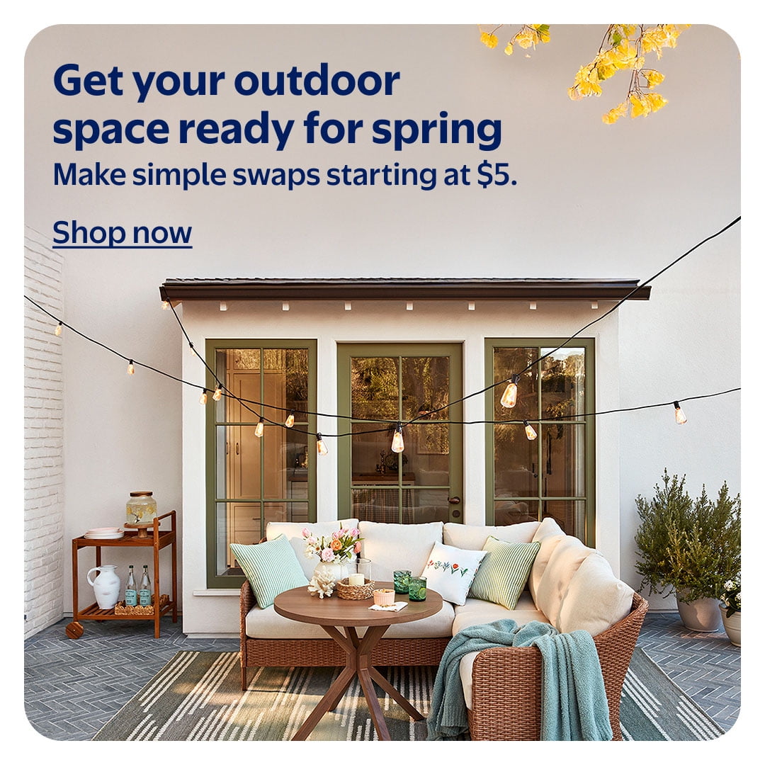 Get your outdoor space ready for spring