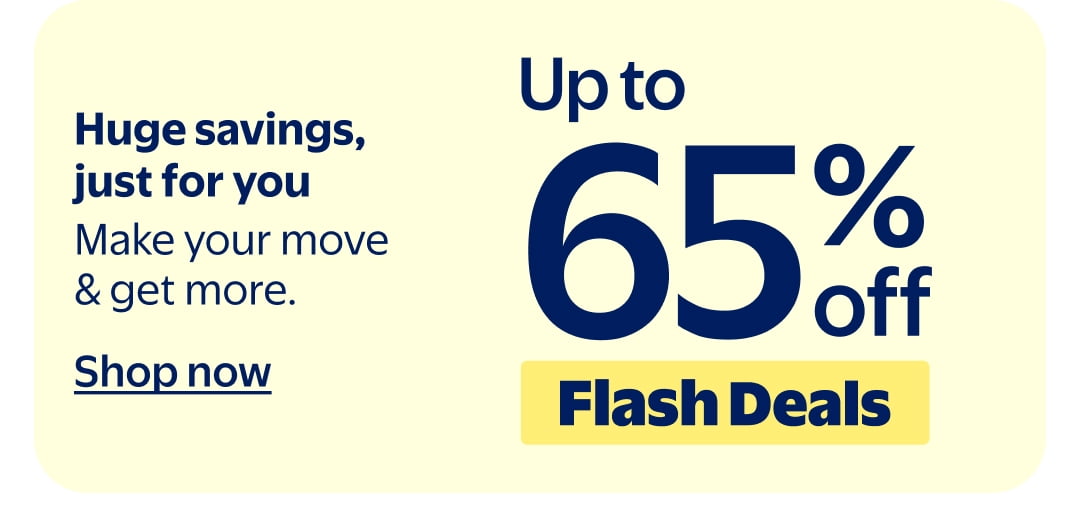 Huge savings, just for you