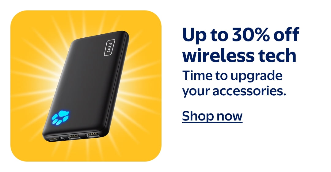 Up to 30% off wireless tech