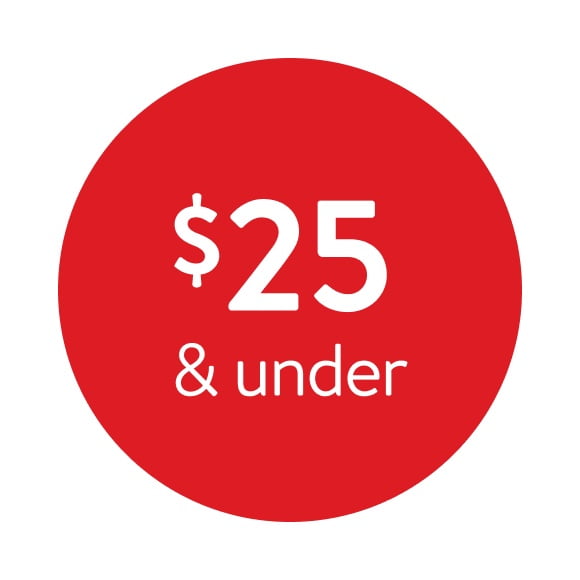 $25 & under  under 