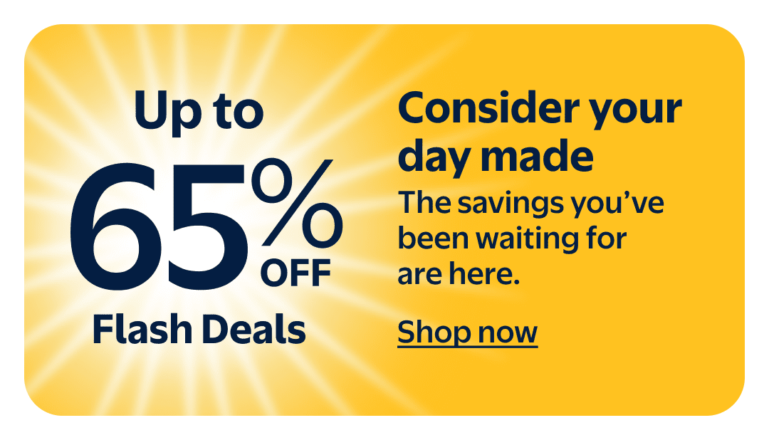 The savings you've been waiting for are here.