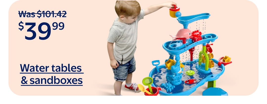 Water tables & sandboxes