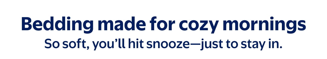 Bedding made for cozy mornings