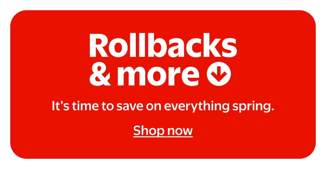 It's time to save on everything spring.