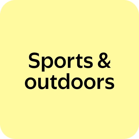 Sports & outdoors