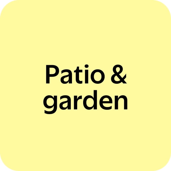 Patio & garden