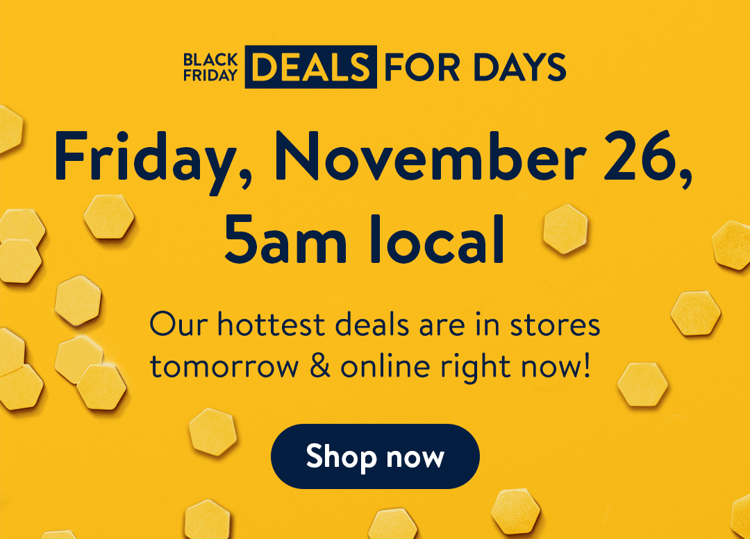 Our hottest deals are in stores tomorrow & online right now!
