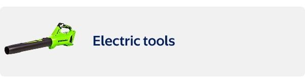Electric tools