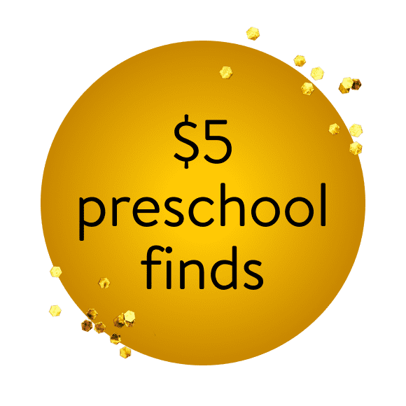 $5 preschool - finds 