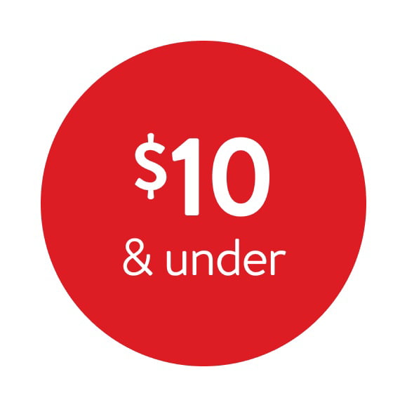 $10 & under  under 