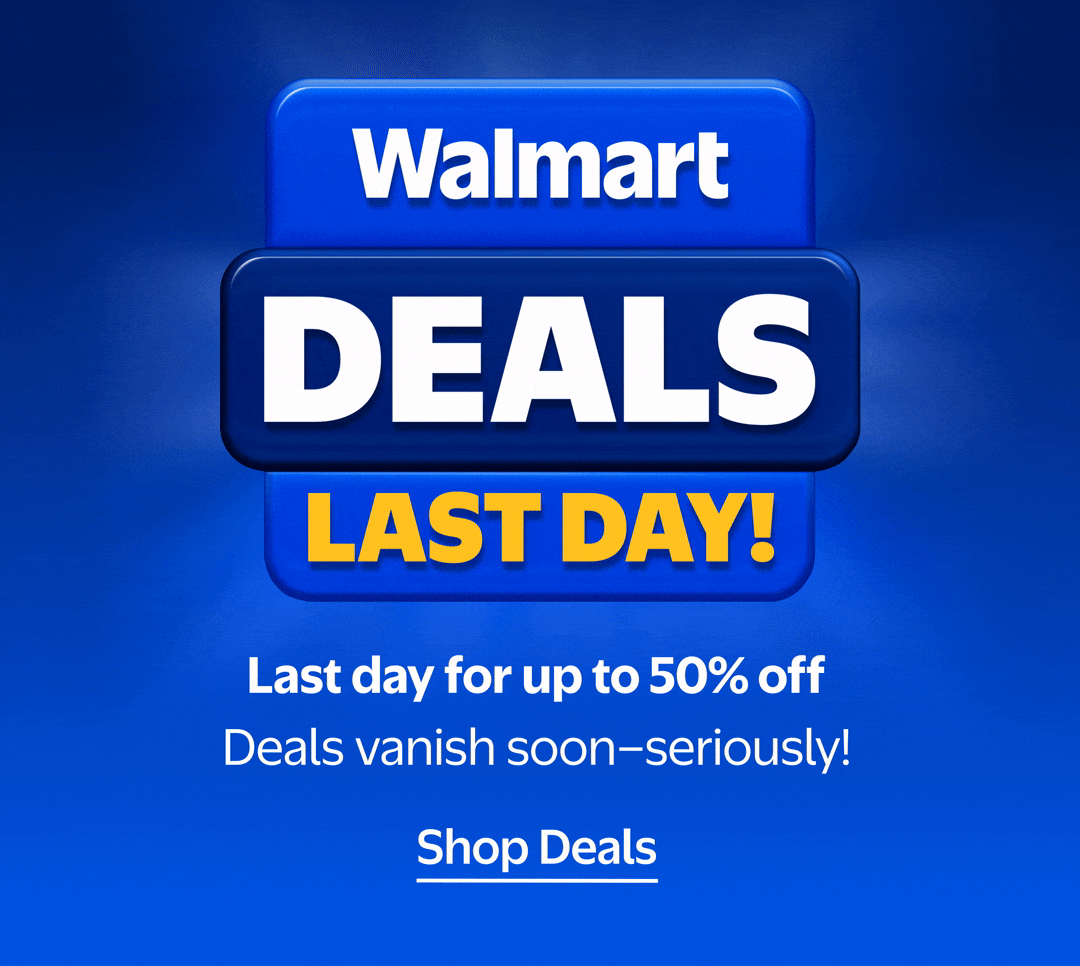 Last day for up to 50% off