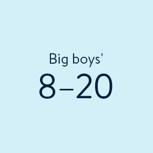 Boys’ 8—20 