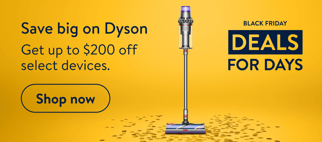 Clean up with Dyson