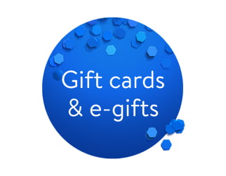 Gift cards & e-gifts 