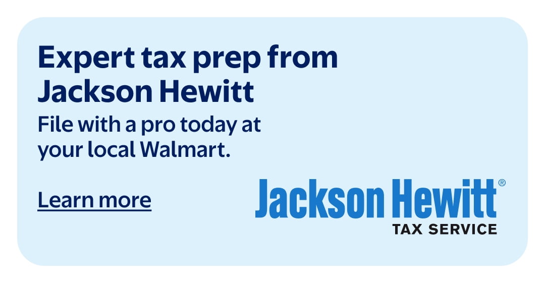 Expert tax prep from Jackson Hewitt