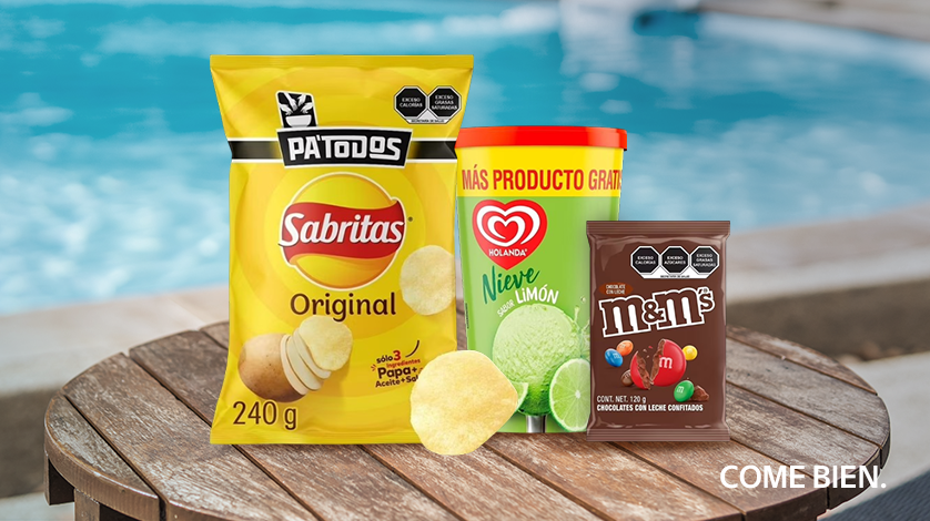 Tus snacks favoritos para cualquier plan de verano