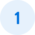 One of three