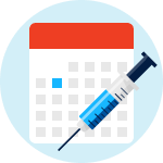 Schedule a vaccine. Stay protected against the flu, COVID-19 and more. Schedule.