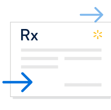 Transfer prescriptions. Move your Rx from another pharmacy to Walmart. Transfer.
