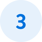 Three of three