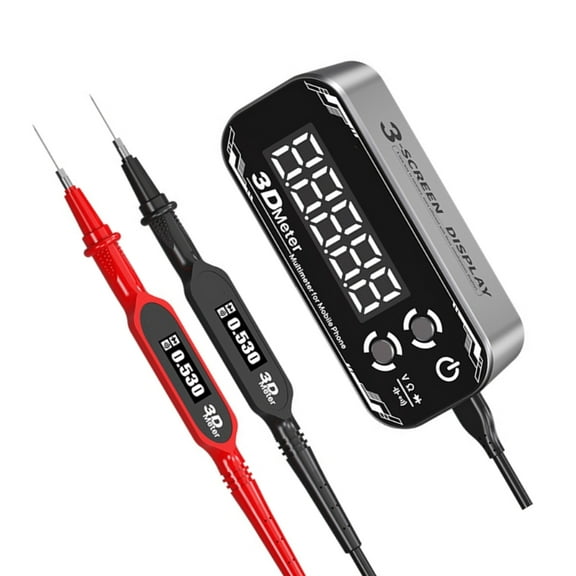 0.0001 Resolution Handheld Multimeter for Voltage/Capacitance Resistance Test