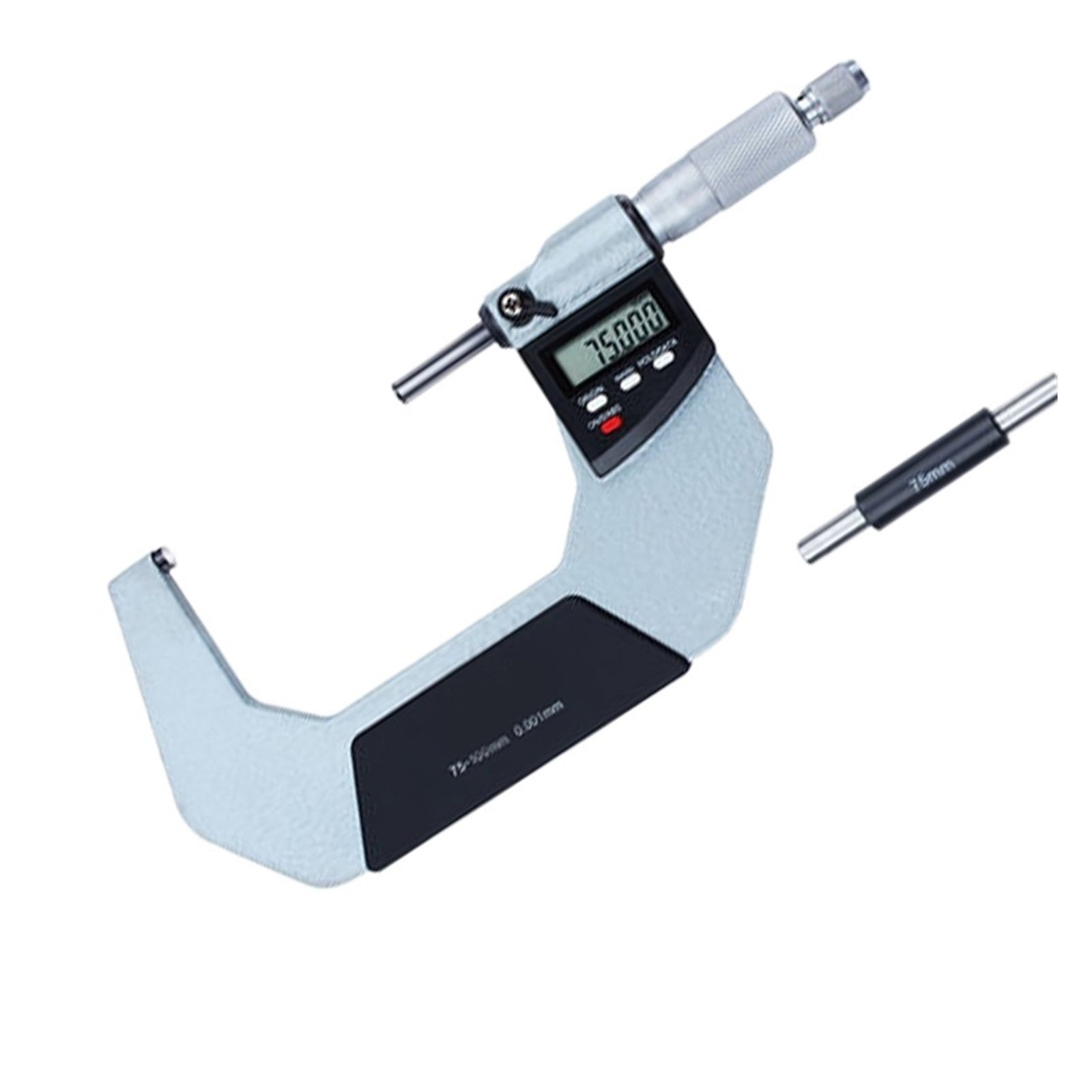 0.001mm Digital Outside Micrometer 0-25mm 25-50mm 50-75mm 75-100mm Electronic Micrometer Caliper Gauge Meter Micrometer Carbide ,Easy to Use