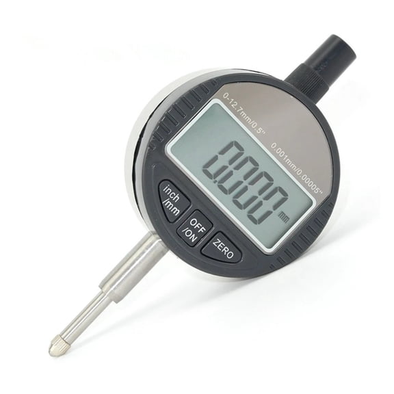 0.001mm Electronic Micrometer 0.00005" Digital Dial Indicator 0.001mm 0-12.7mm/1inch Test Indicators Electronic Indicator Gauge ,Easy to Use